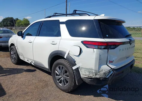 2024 Nissan Pathfinder Sv Fwd из США, поврежденный, VIN 5N1DR3BA9RC314896